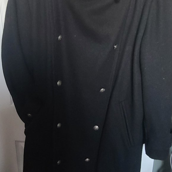 Oversized Med Vintage Le Chateau Wool Coat - Picture 5 of 6